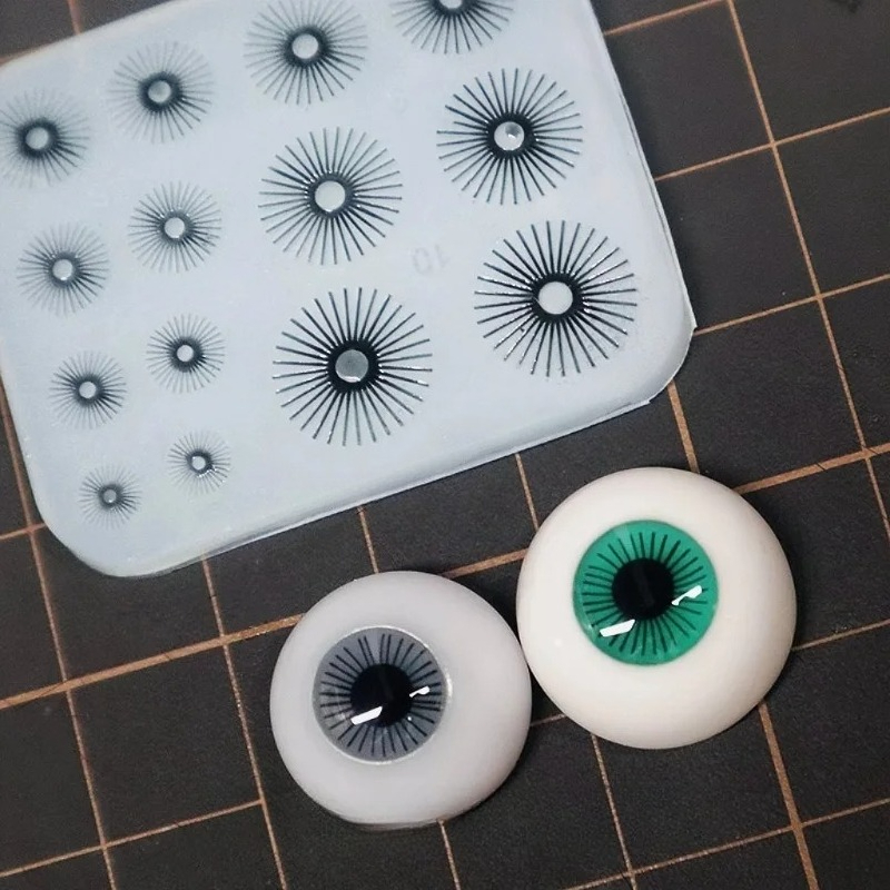 Resin Art Gel - Bjd Eye Texture Mold Handmade DIY