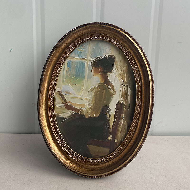 Vintage European Relief Golden - Resin Art Gallery ulasan dan harga