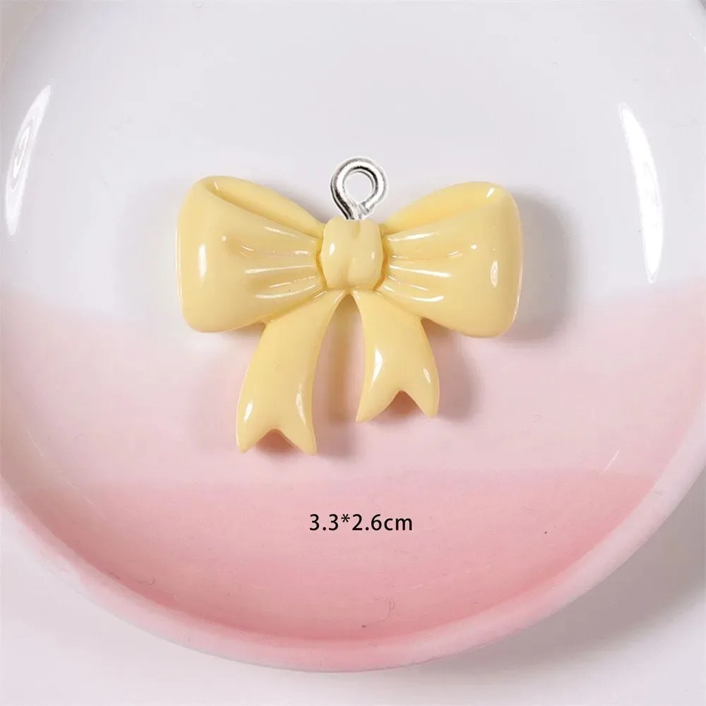 10 Pieces Candy Color Bow Resi - Resin Art Calligraphy ulasan dan harga