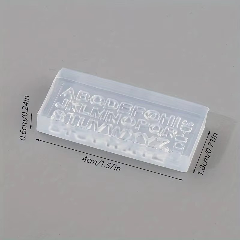 3D Letter Nail Art Silicone Mo - Resin Art Zone ulasan dan harga