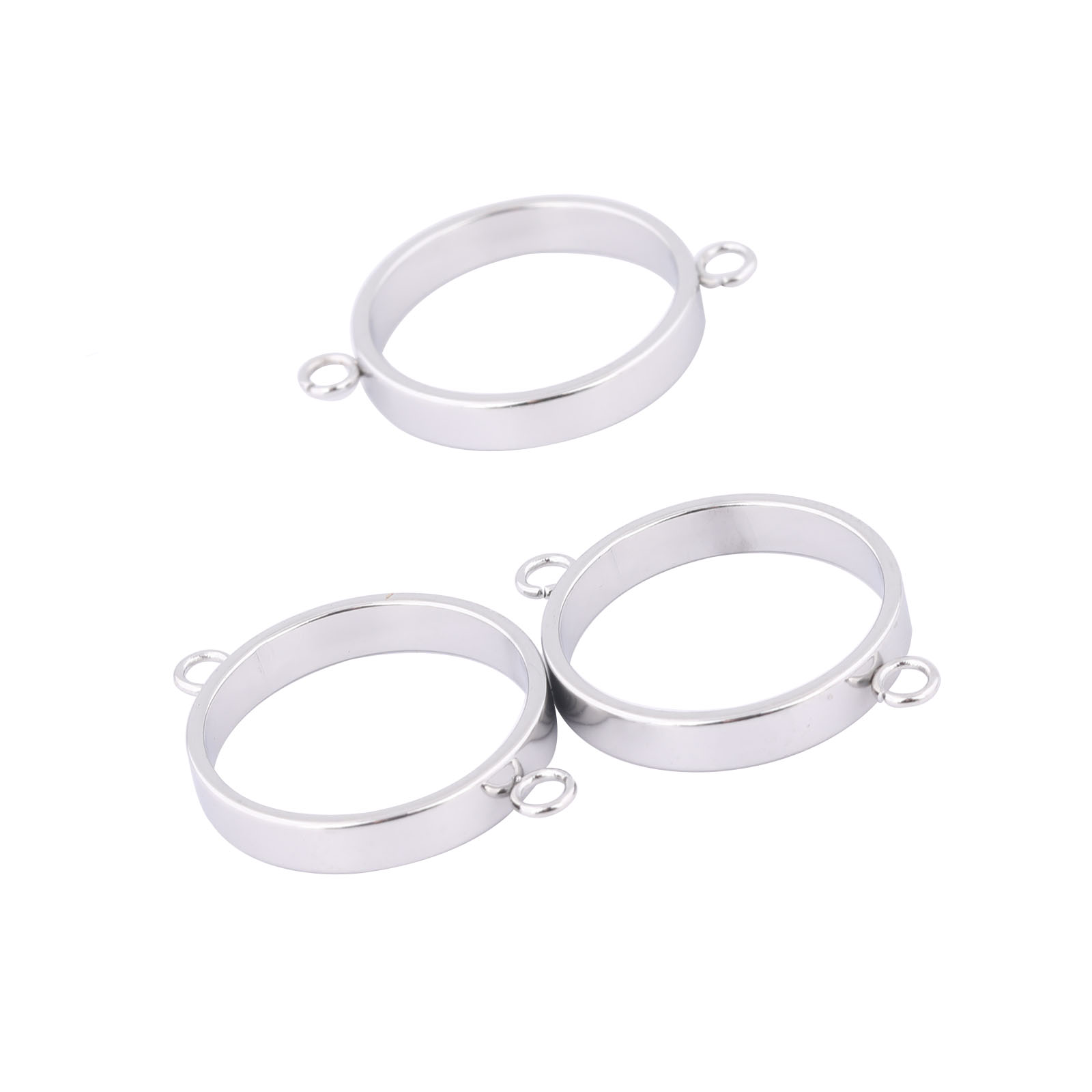 10pcs Stainless Steel 14mm Ope - Resin Art Handmade ulasan dan harga