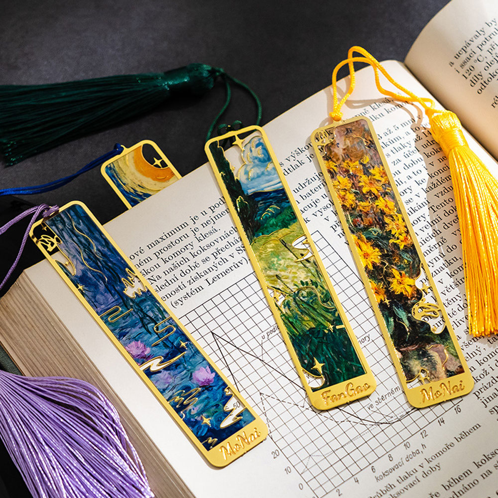 Metal Hollow-Out Bookmark, Exq - Resin Art Bookmark ulasan dan harga