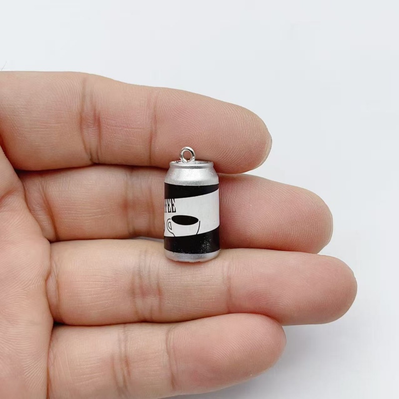10Pcs Mini Simulation Beverage - Resin Art Pendant ulasan dan harga