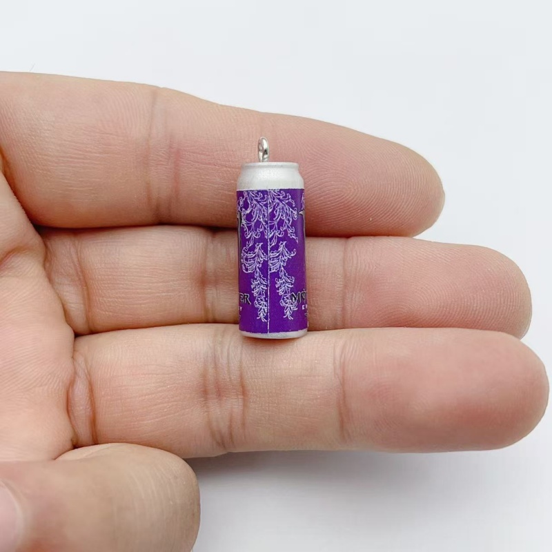 10Pcs Mini Simulation Beverage - Resin Art Pendant ulasan dan harga