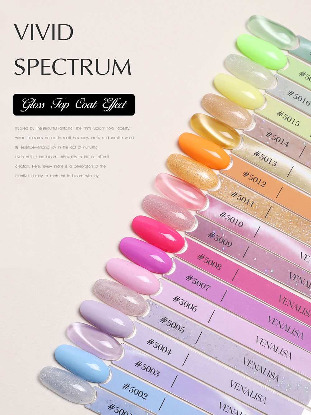 Venalisa V6 Nail Gel Polish He - Resin Art Training ulasan dan harga