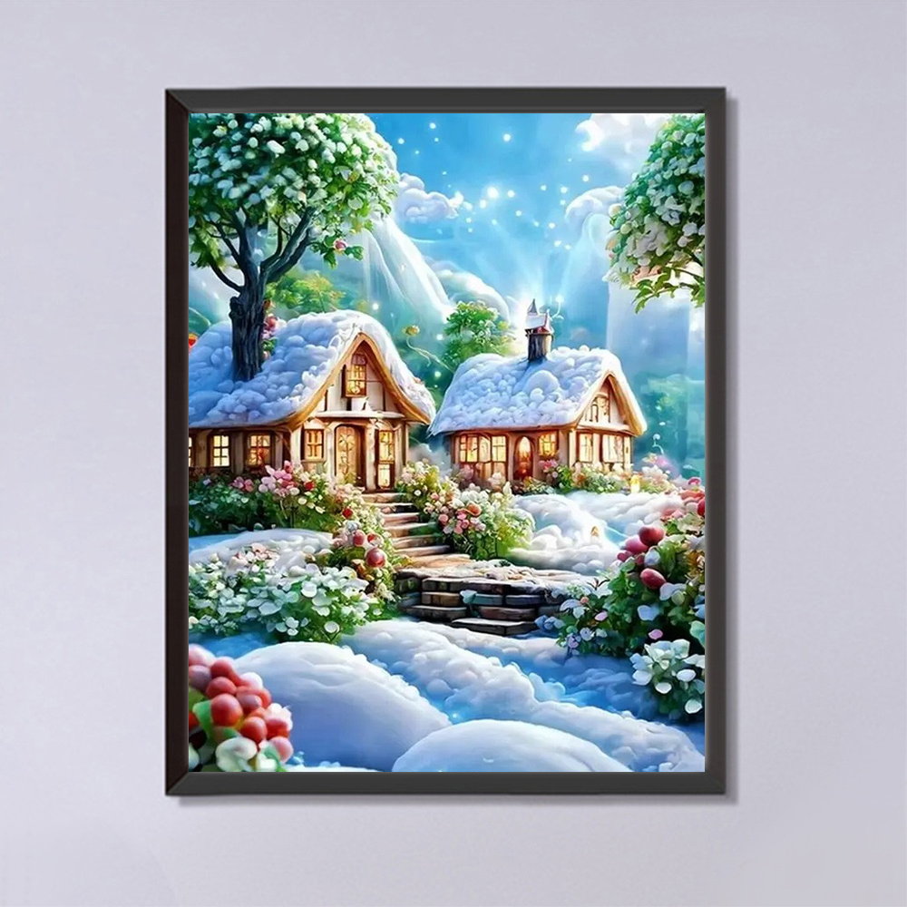 Evershine House Diamond Painti - Resin Art Wall ulasan dan harga