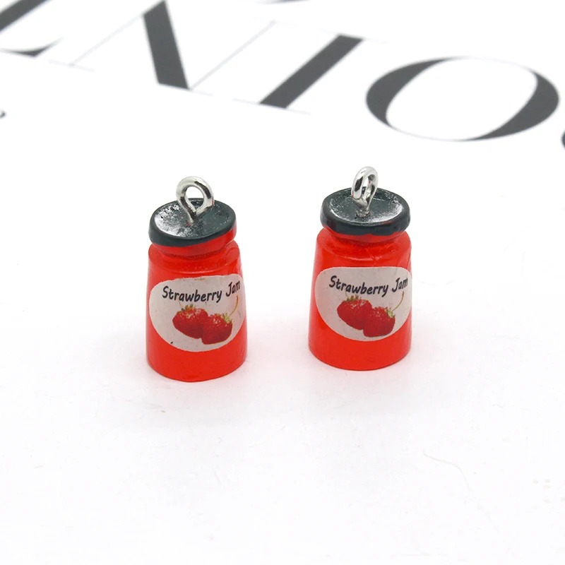 10pcs/pack Strawberry Apple Fr - Resin Art Calligraphy ulasan dan harga