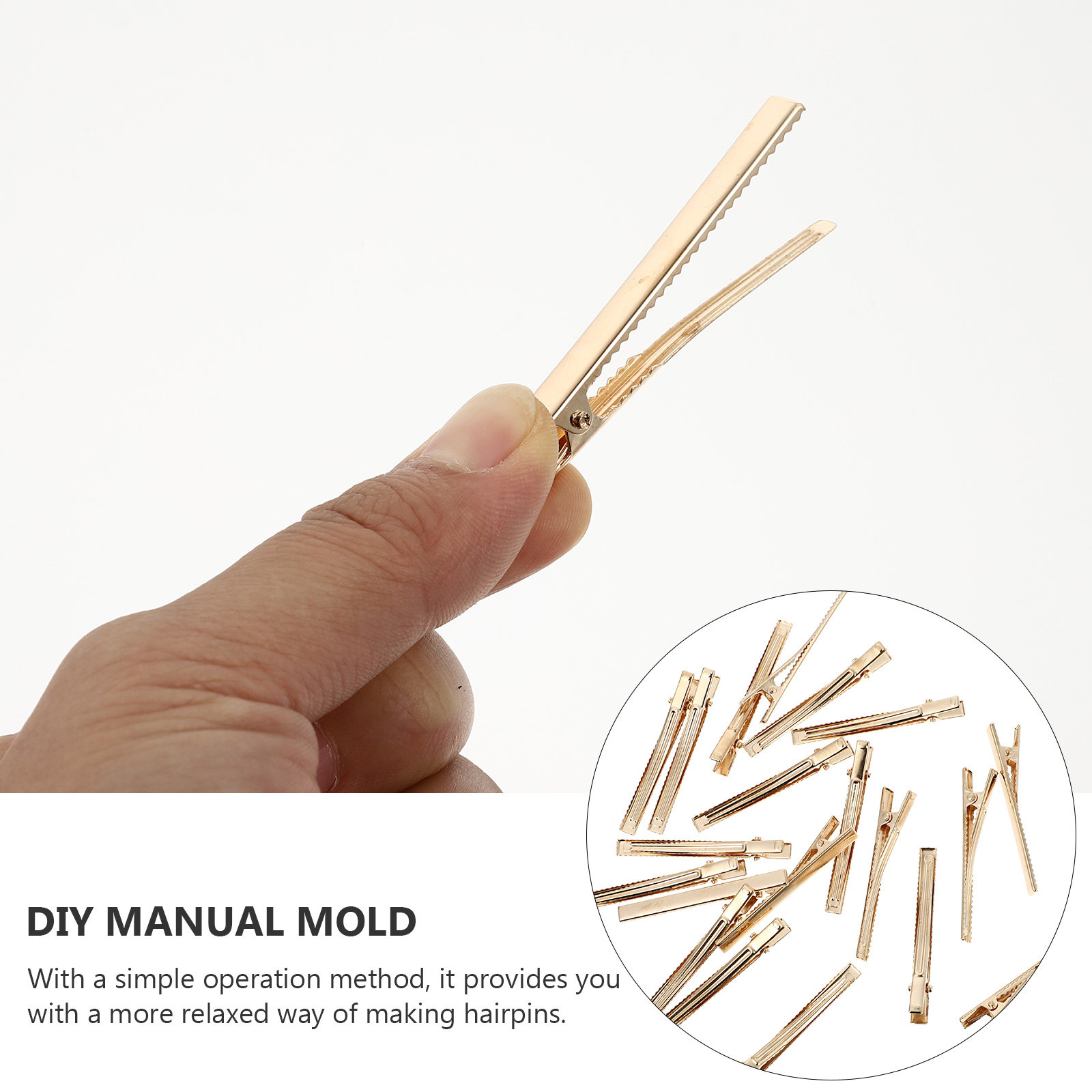 1Set Silicone Hair Clips Mold  - Resin Art Handmade ulasan dan harga