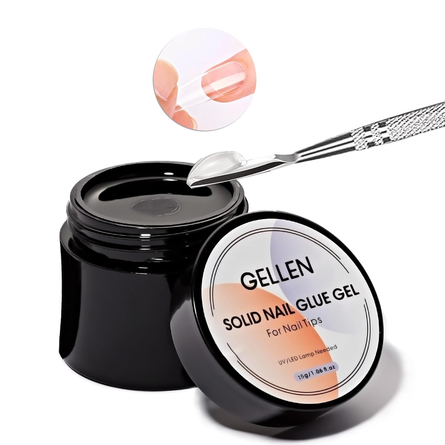 GELLEN Nail Solid Glue Builder - Resin Art Gel ulasan dan harga