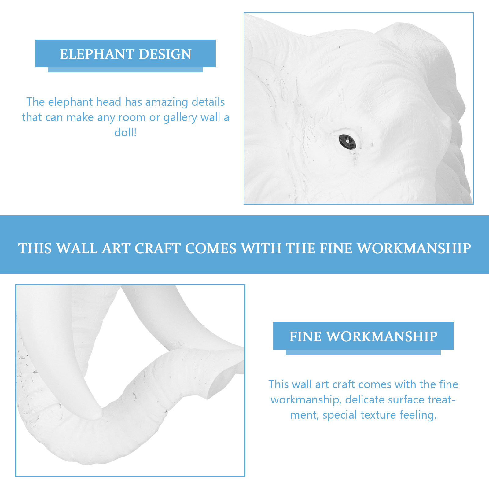 Lifelike Resin Wolf Head Wall  - Resin Art Gallery ulasan dan harga