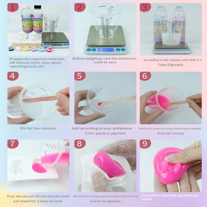 2 Pack 1:1 Epoxy Resin AB Glue - Resin Art Gel ulasan dan harga