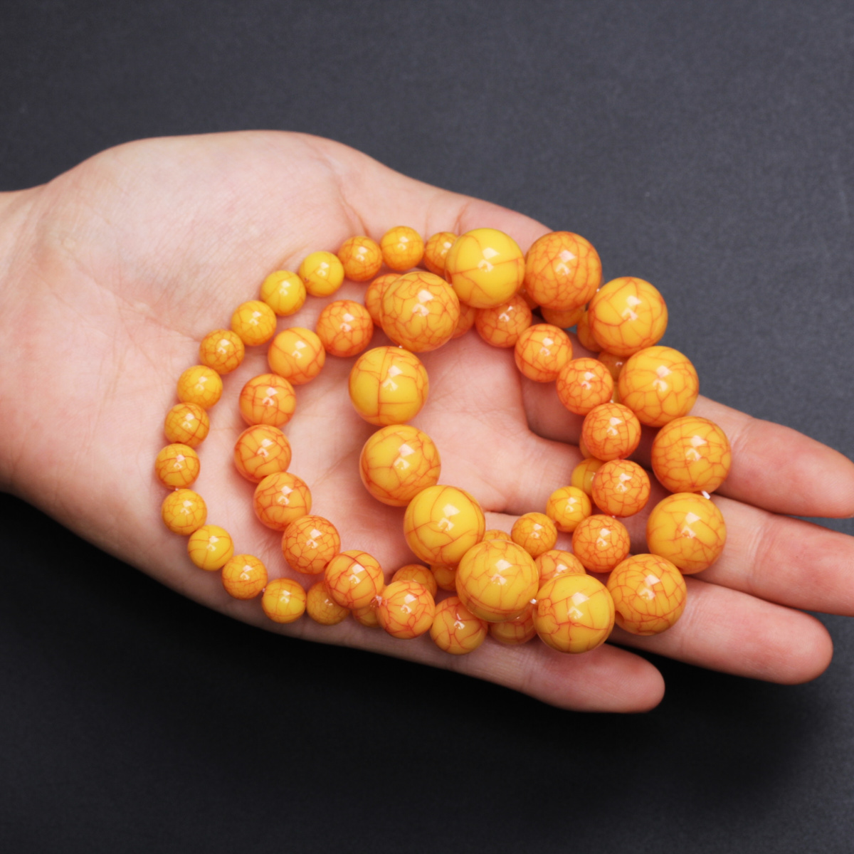 6-16mm 50-5Pcs  Imitated Stone - Resin Art Calligraphy ulasan dan harga