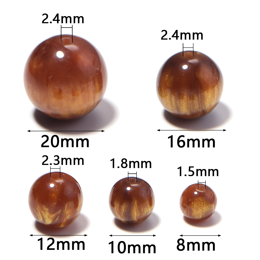 5-30pcs/lot 8-20mm Gilding Res - Resin Art Handmade ulasan dan harga