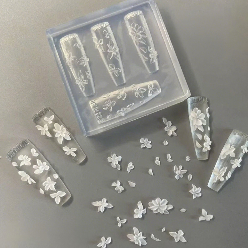 Z. 3D Flowers Nail Mold DIY Si - Resin Art Zone ulasan dan harga