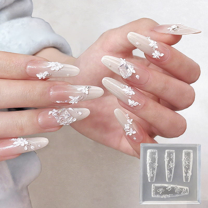 Z. 3D Flowers Nail Mold DIY Si - Resin Art Zone ulasan dan harga