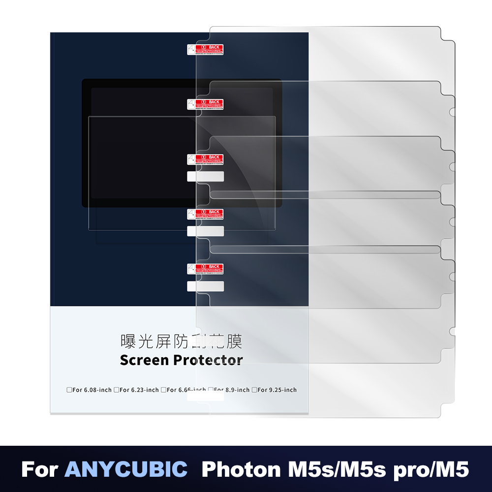 5PCS Screen Protector,3D Print - Resin Art Pro ulasan dan harga