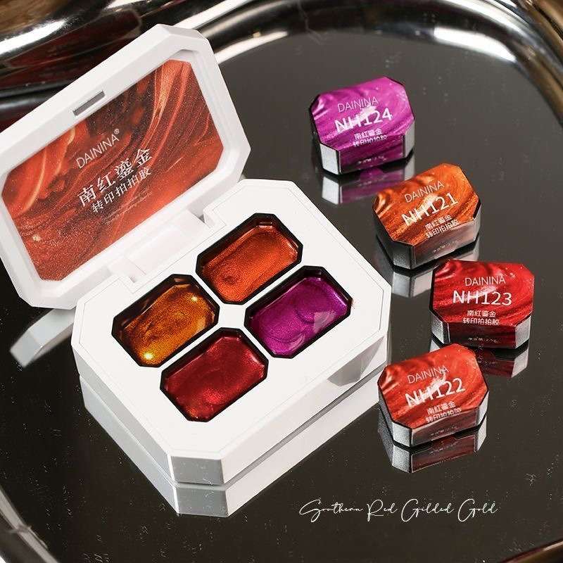 4Colors Pat Painting Gel Nail  - Resin Art Gel ulasan dan harga