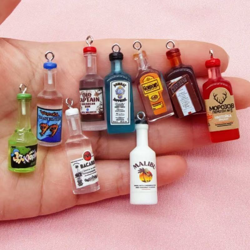 11pcs Mini Simulation Resin 3D - Resin Art Pendant ulasan dan harga