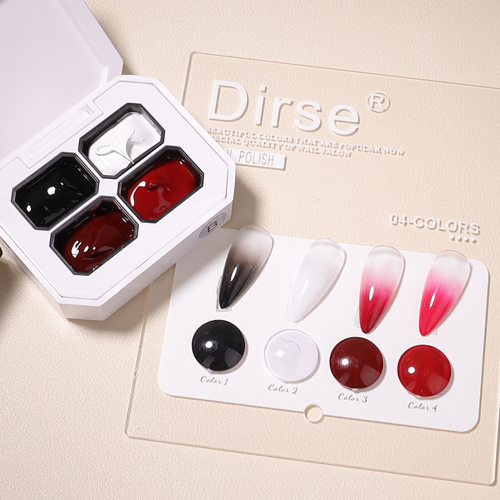 1pc Solid Color 6-grid Nail Pa - Resin Art Gel ulasan dan harga