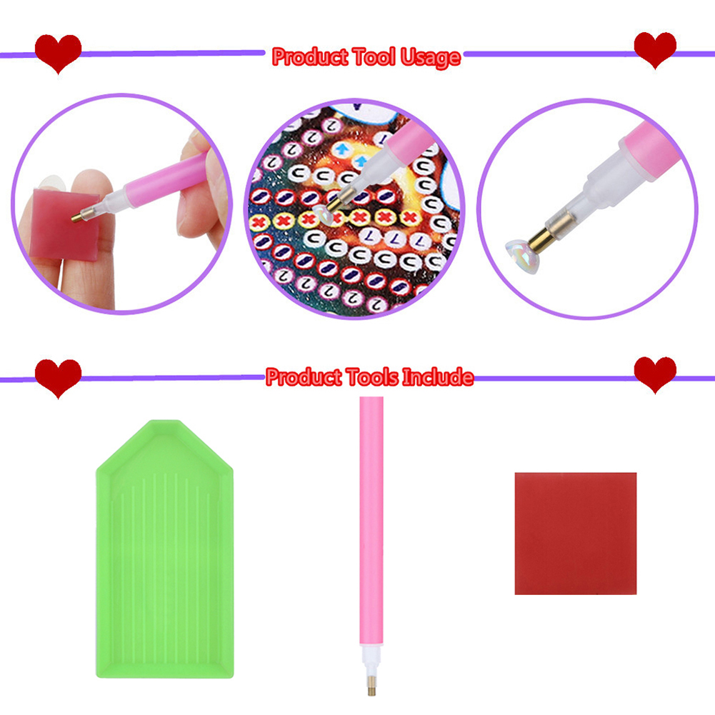 6/12pcs Diamond Painting Greet - Resin Art Bookmark ulasan dan harga