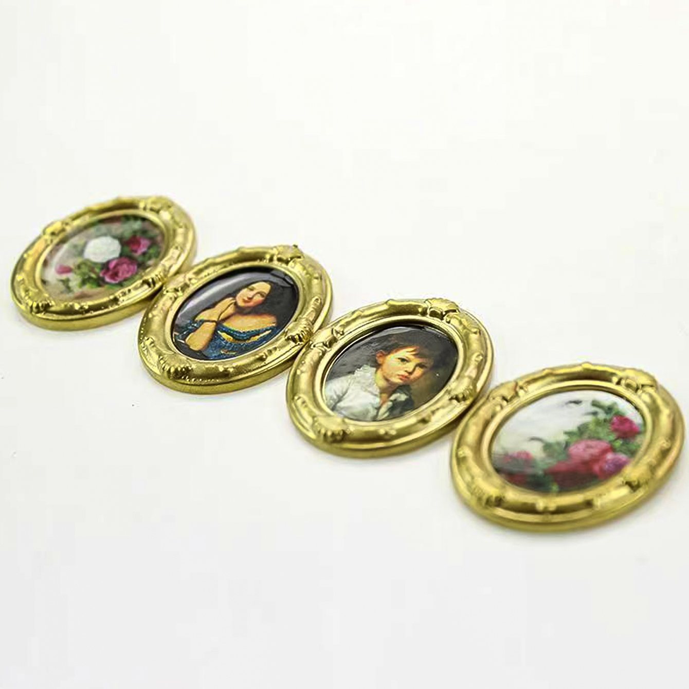2 Pieces of Miniature Oil Pain - Resin Art Calligraphy ulasan dan harga