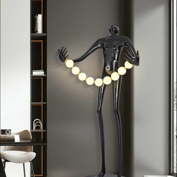 Statue Character Floor Lamp Ar - Resin Art Gallery ulasan dan harga