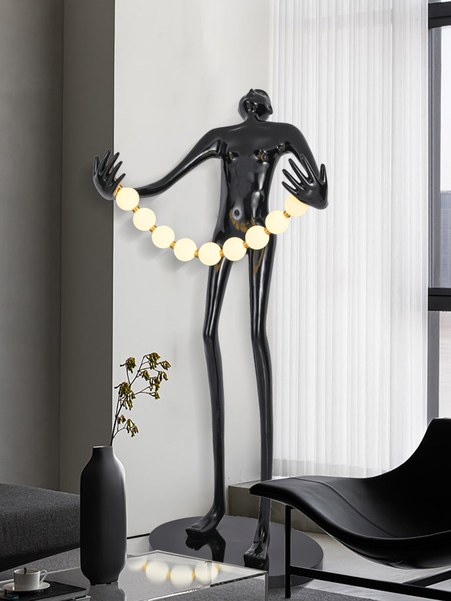 Statue Character Floor Lamp Ar - Resin Art Gallery ulasan dan harga