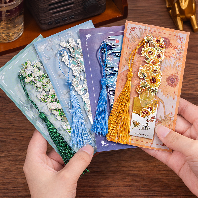 Metal Bookmark Floating Light  - Resin Art Bookmark ulasan dan harga