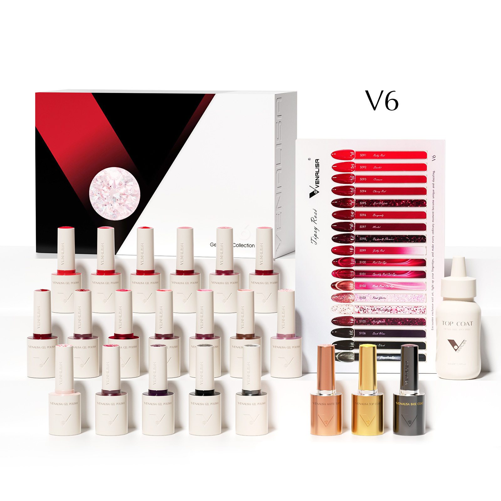 VENALISA V6 New Kit 10ml Nail  - Resin Art Training ulasan dan harga