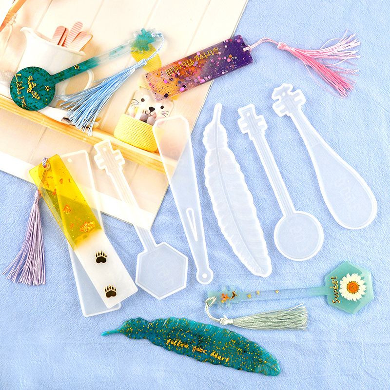 DIY UV Silicone Mould Bookmark - Resin Art Bookmark ulasan dan harga