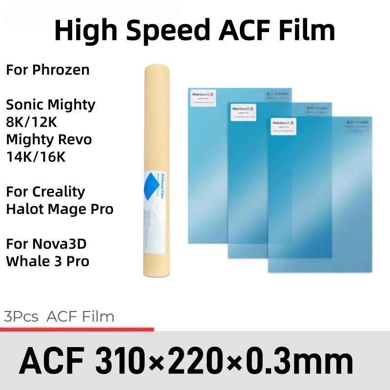 3Pcs ACF Film 220x310mm For Ph - Resin Art Pro ulasan dan harga