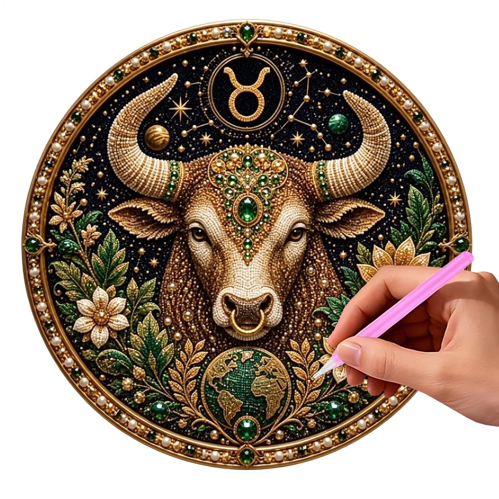 12 Zodiacs Signs Pearl Art Kit - Resin Art Wall ulasan dan harga