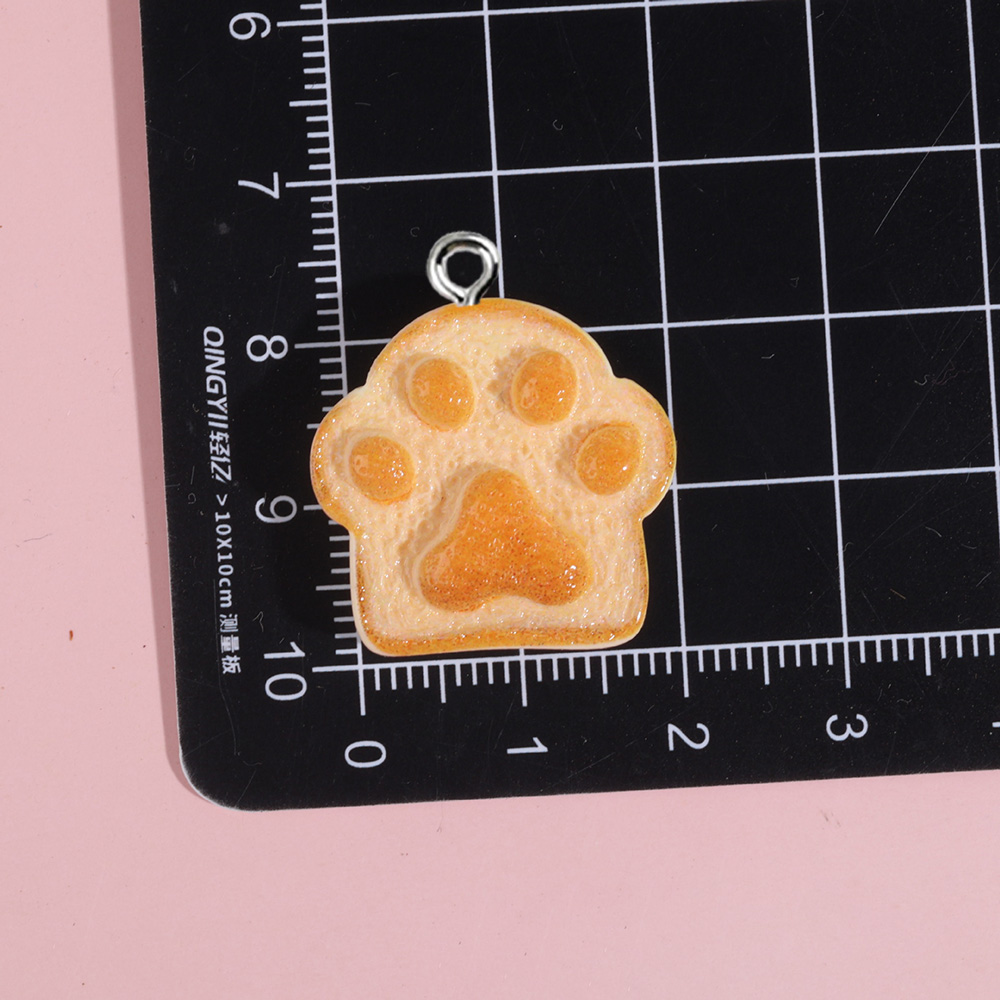 10pcs Heart Bear Cat Animal Sh - Resin Art Pendant ulasan dan harga