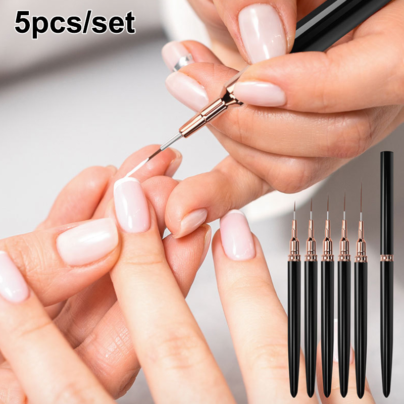 #5Pcs/Set Professional Nail Ar - Resin Art Gel ulasan dan harga