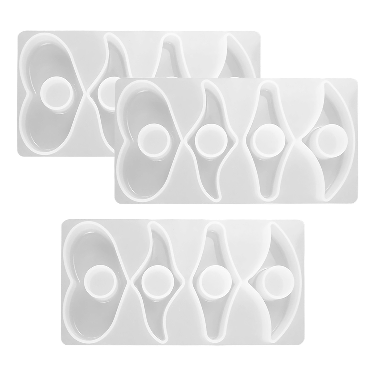 3Pcs Silicone Resin Casting Mo - Resin Art Bookmark ulasan dan harga