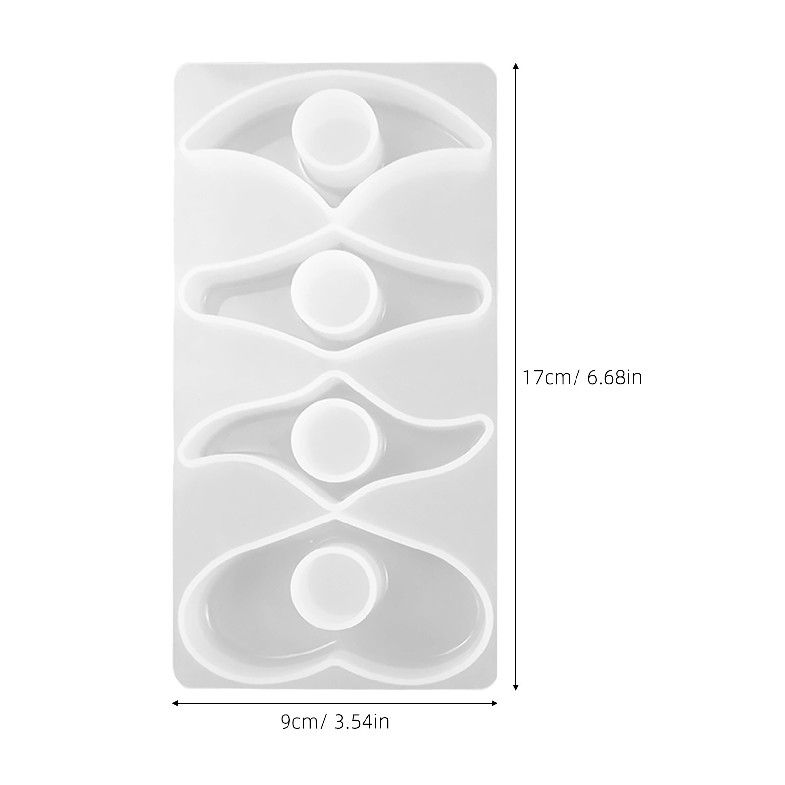 3Pcs Silicone Resin Casting Mo - Resin Art Bookmark ulasan dan harga