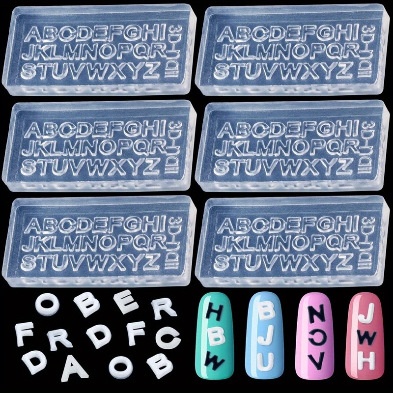 2/4 Sets Transparent Mini A-Z  - Resin Art Zone ulasan dan harga