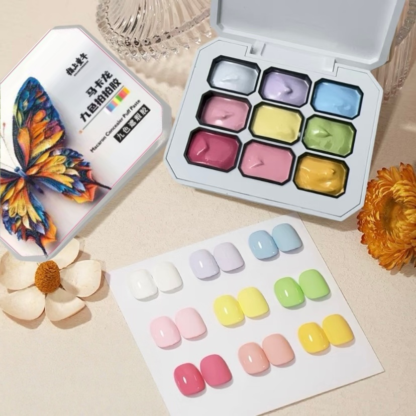 9-Color Solid Nail Polish, Mac - Resin Art Gel ulasan dan harga