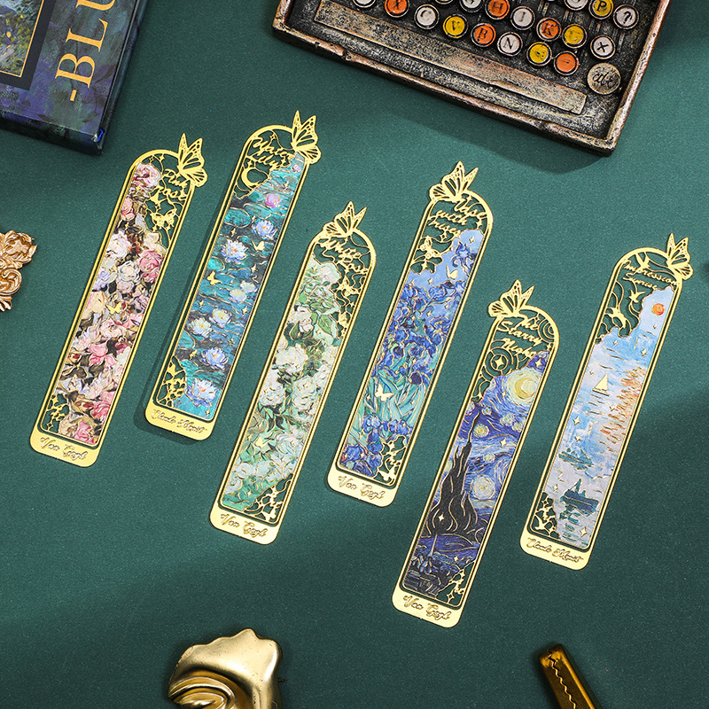 Creative Metal Chinese Style H - Resin Art Bookmark ulasan dan harga
