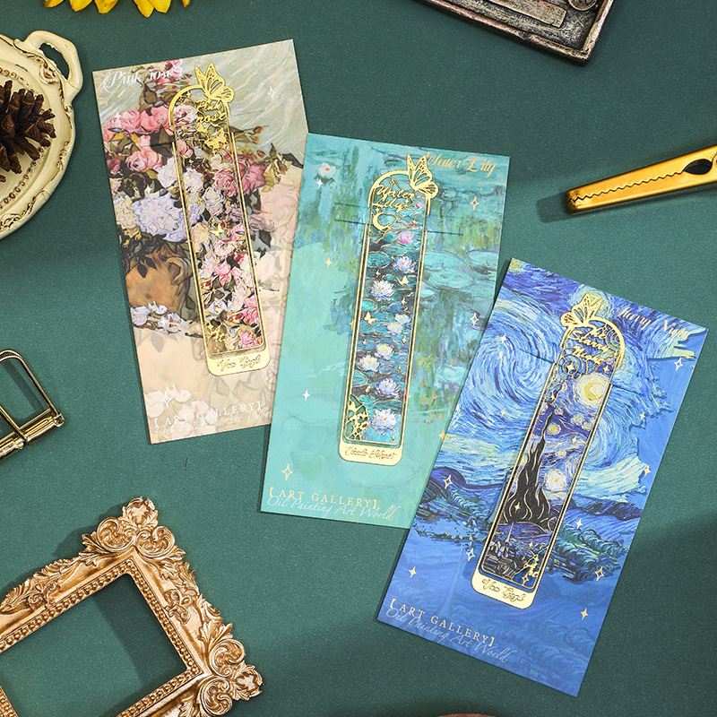 Creative Metal Chinese Style H - Resin Art Bookmark ulasan dan harga