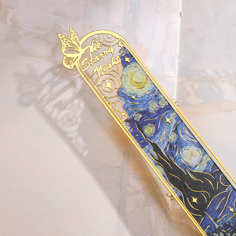 Creative Metal Chinese Style H - Resin Art Bookmark ulasan dan harga
