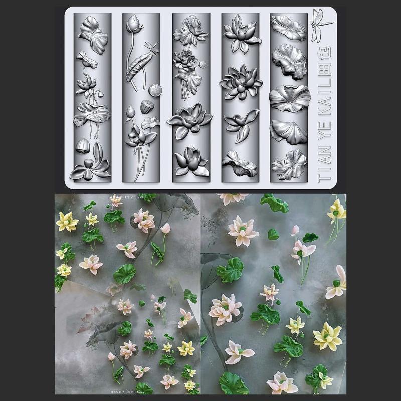 Z. Flowers Series 3D Curved Na - Resin Art Zone ulasan dan harga