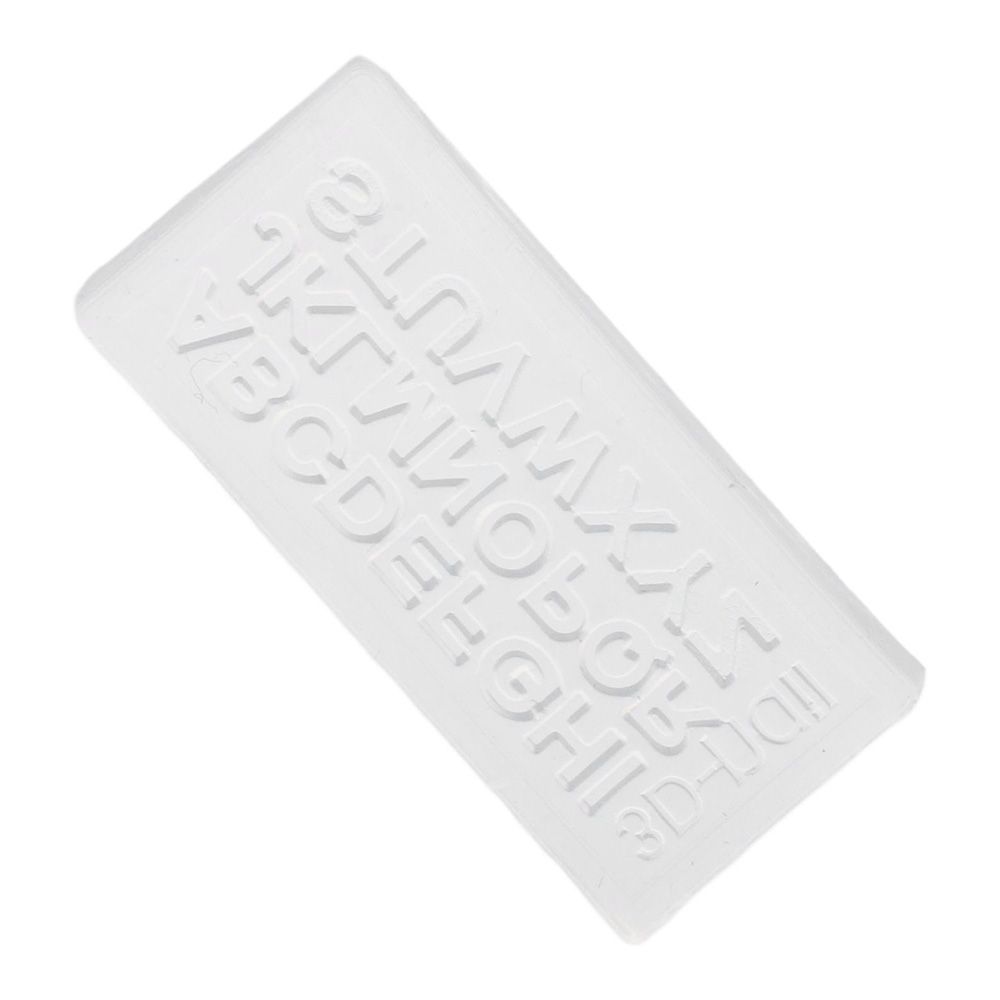 Silicone Transparent Letter Na - Resin Art Zone ulasan dan harga