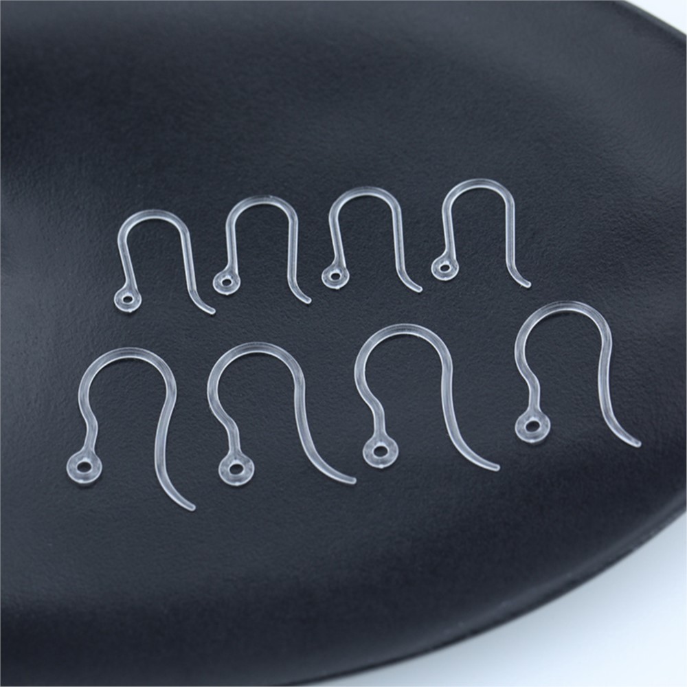 40pcs Clear Plastic Earring Ho - Resin Art Calligraphy ulasan dan harga