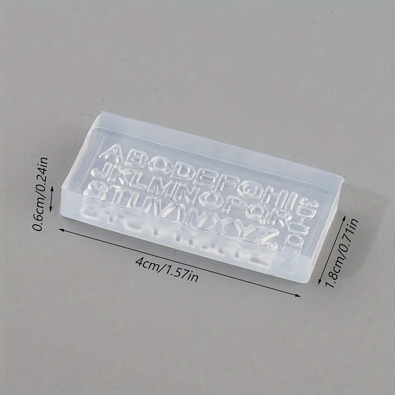 3D Letter Nail Art Silicone Mo - Resin Art Zone ulasan dan harga