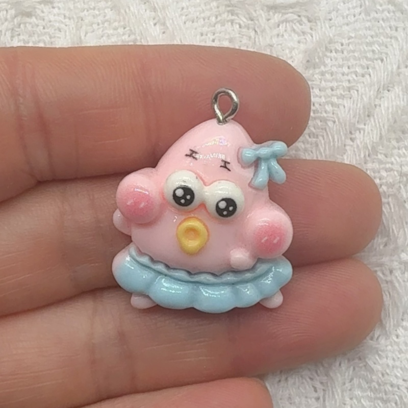 10pcs cartoon resin pendant, D - Resin Art Calligraphy ulasan dan harga