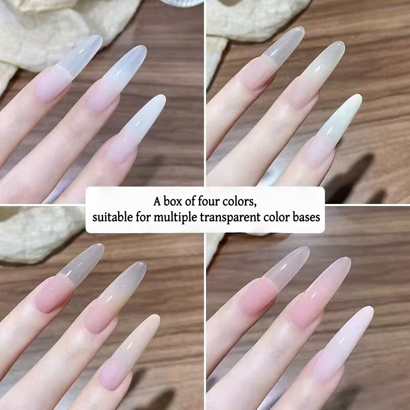 4 Colors Gradient pink ，nude P - Resin Art Gel ulasan dan harga