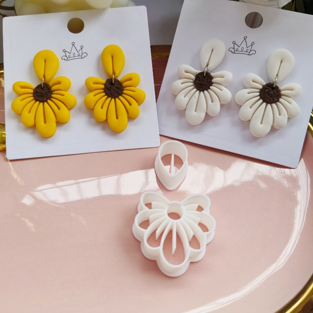2Pcs Elegant Flower-Shaped Pol - Resin Art Gel ulasan dan harga